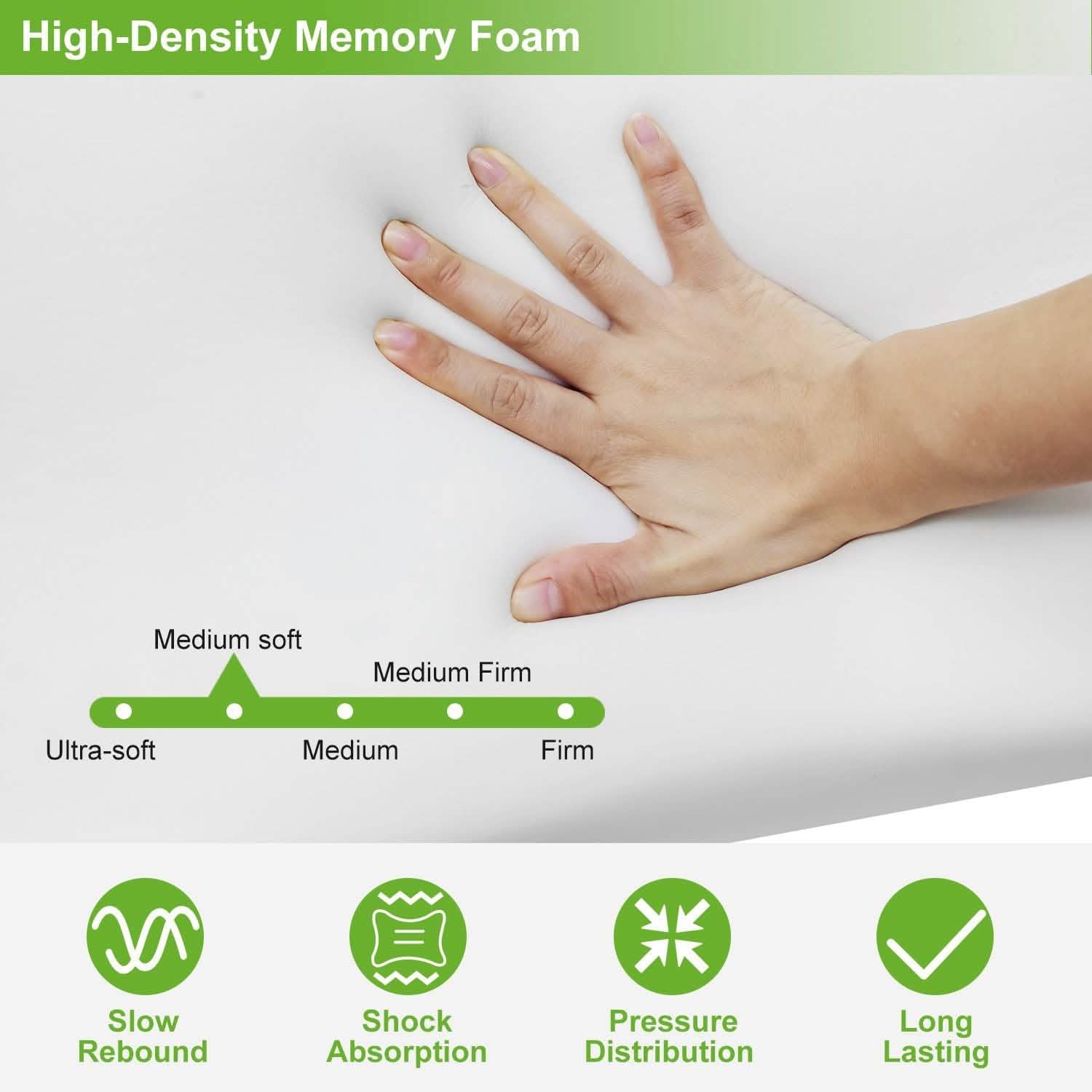 Bamboo Memory Foam Sleep Pillow DailySale