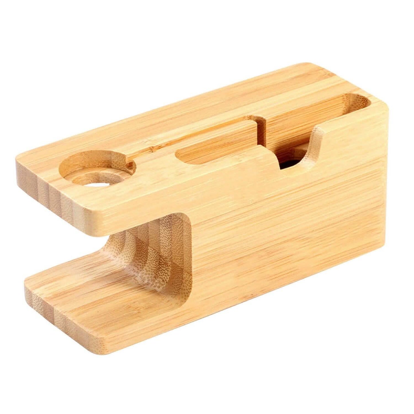 Bamboo Wood Charging Stand for Apple Watch DailySale