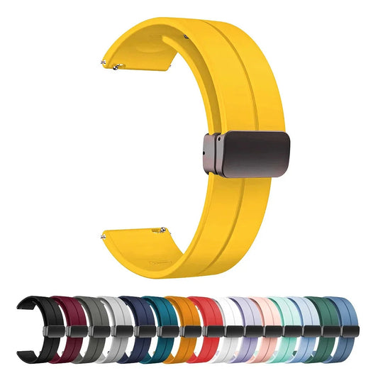COROS PACE & APEX Silicone Band with Magnetic Folding Clasp BandsCo Straps