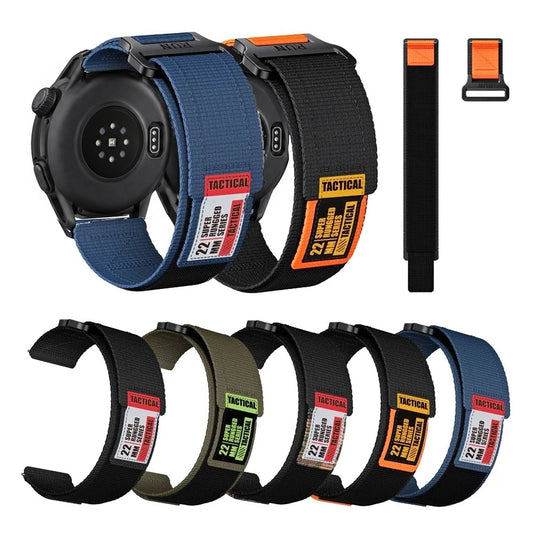 COROS PACE & APEX Nylon Hook-and-Loop Band with Woven Label BandsCo Straps