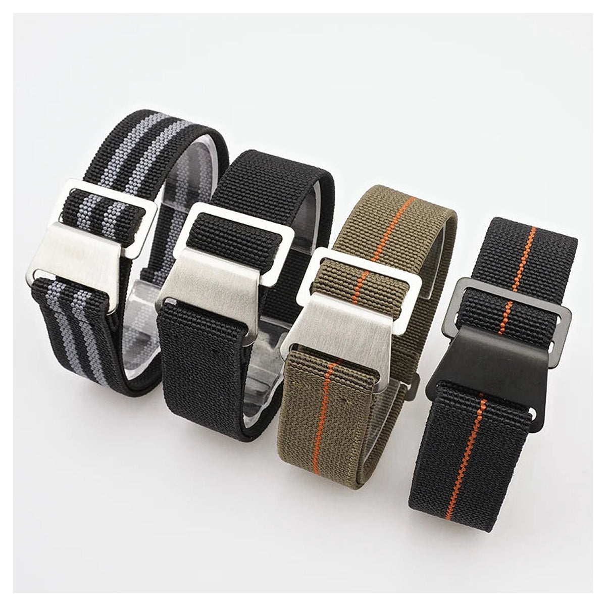 COROS PACE & APEX Elastic Nylon Parachute Band, Hook Clasp BandsCo Straps