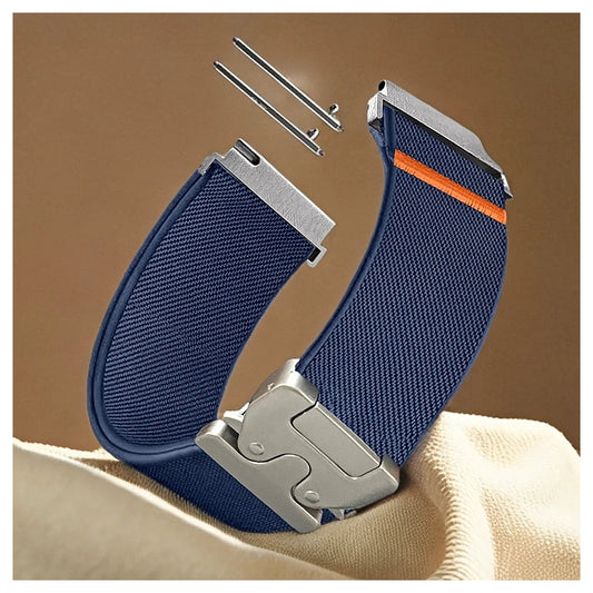 COROS PACE & APEX Elastic Nylon Band with Metal Hook Clasp BandsCo Straps