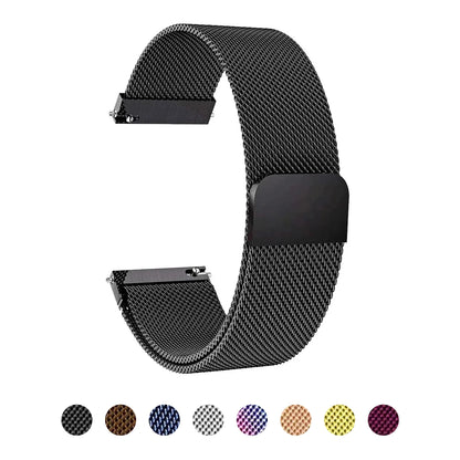 Motorola Moto Watch Stainless Steel Milanese Mesh Band, Magnetic BandsCo Straps