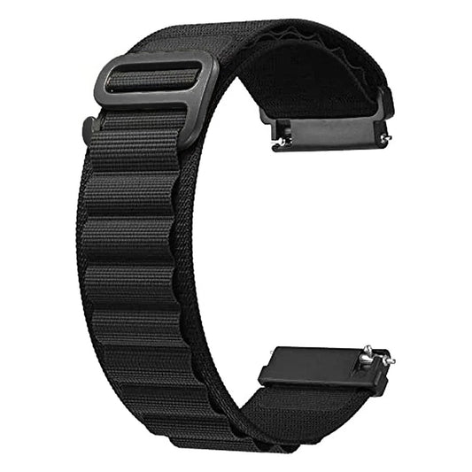 Motorola Moto Watch Alpine-Style Nylon Band with Metal G-Hook BandsCo Straps