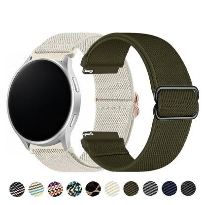 Motorola Moto Watch Patterned Stretch Nylon Band with Slider BandsCo Straps