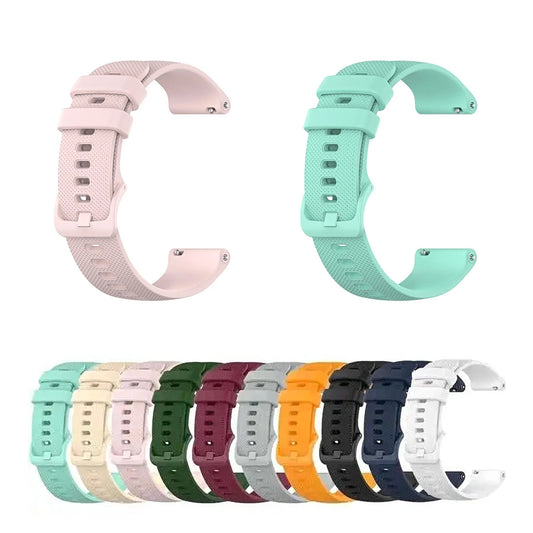 Motorola Moto Watch Textured Silicone Band with Matching Buckle BandsCo Straps