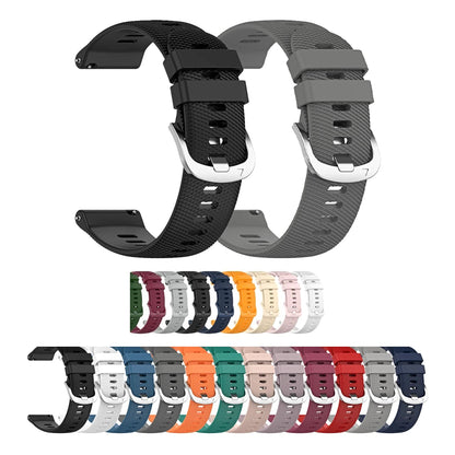 Motorola Moto Watch Ridged Silicone Sport Band, 32 Colors BandsCo Straps