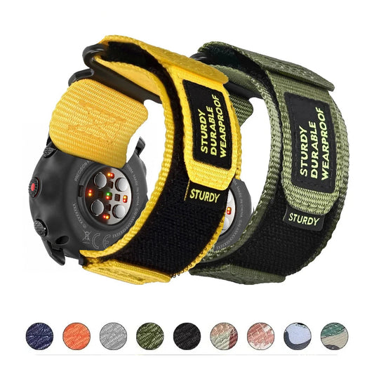 Polar Vantage, Grit X & Ignite Rugged Nylon Sport Band, Camo & Solids BandsCo Straps