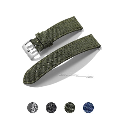 Polar Vantage, Grit X & Ignite Heathered Nylon Band, Leather Lining BandsCo Straps