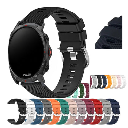 Polar Vantage, Grit X & Ignite Ridged Silicone Sport Band, 32 Colors BandsCo Straps