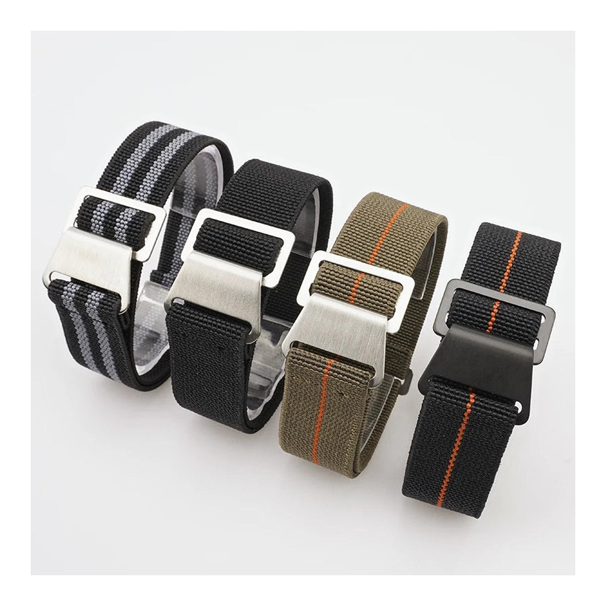 Polar Vantage, Grit X & Ignite Elastic Parachute Nylon Band BandsCo Straps