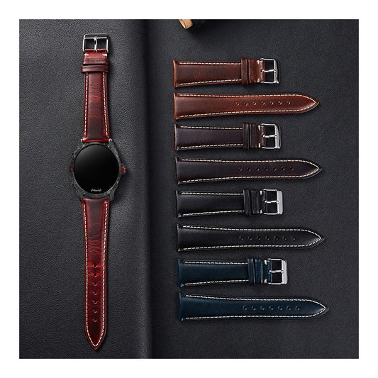 Polar Vantage, Grit X & Ignite Oil-Wax Cowhide Leather Band BandsCo Straps