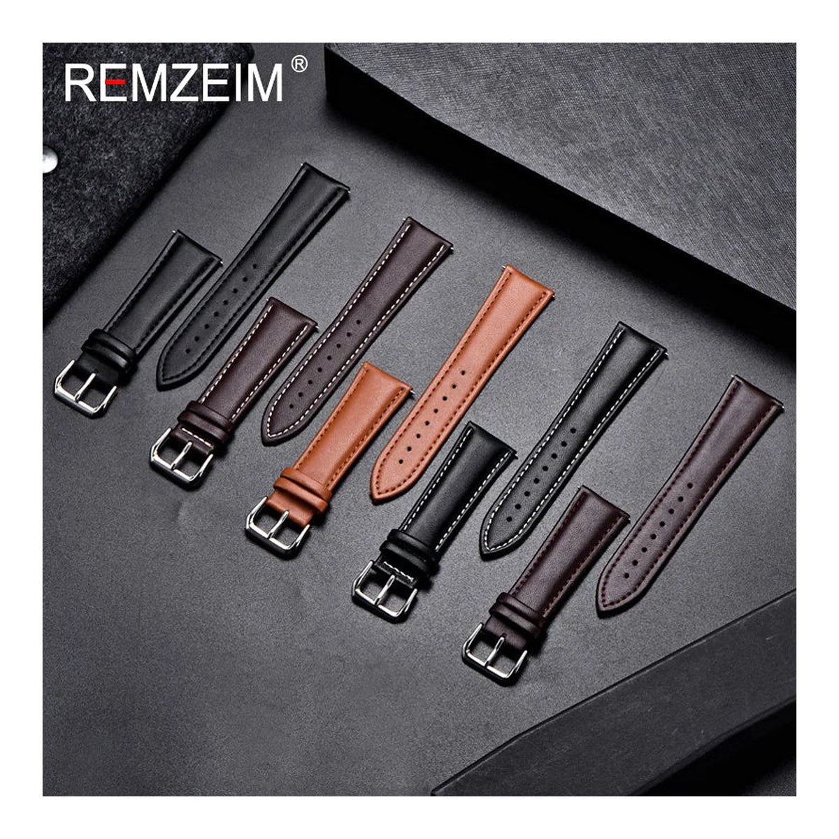 Polar Vantage, Grit X & Ignite Calfskin Leather Band, Stitch Options BandsCo Straps