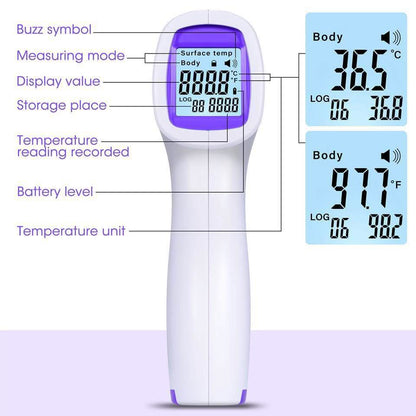 Banne Non-Contact Infrared Forehead Digital Thermometer - SM-T20 DailySale