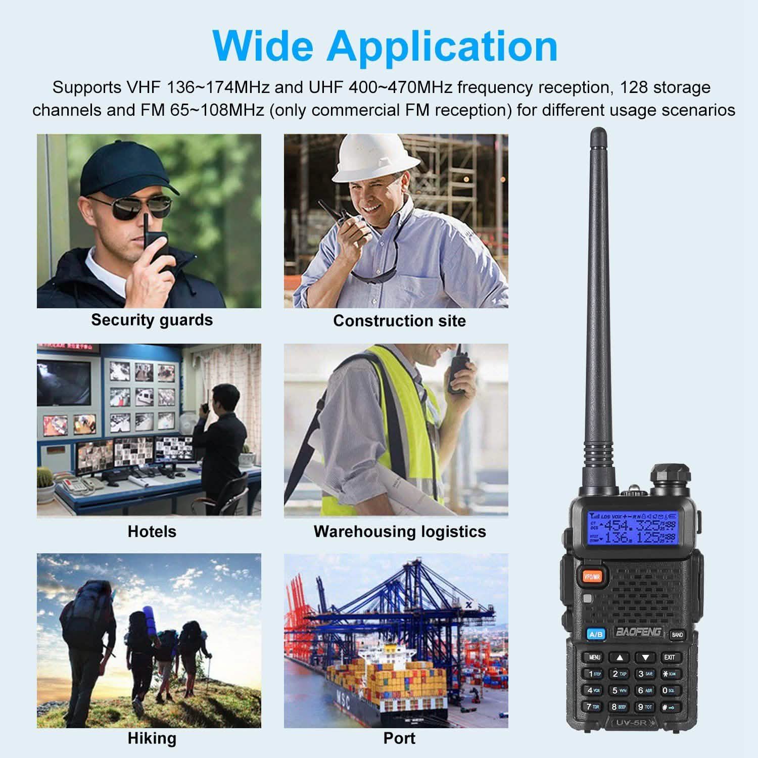BaoFeng UV-5R 5W Walkie Talkie DailySale