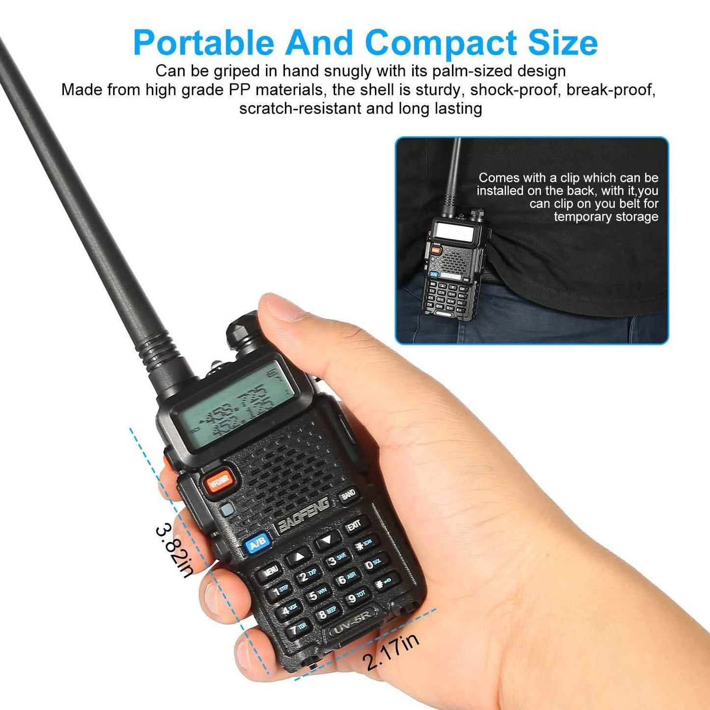 BaoFeng UV-5R 5W Walkie Talkie DailySale