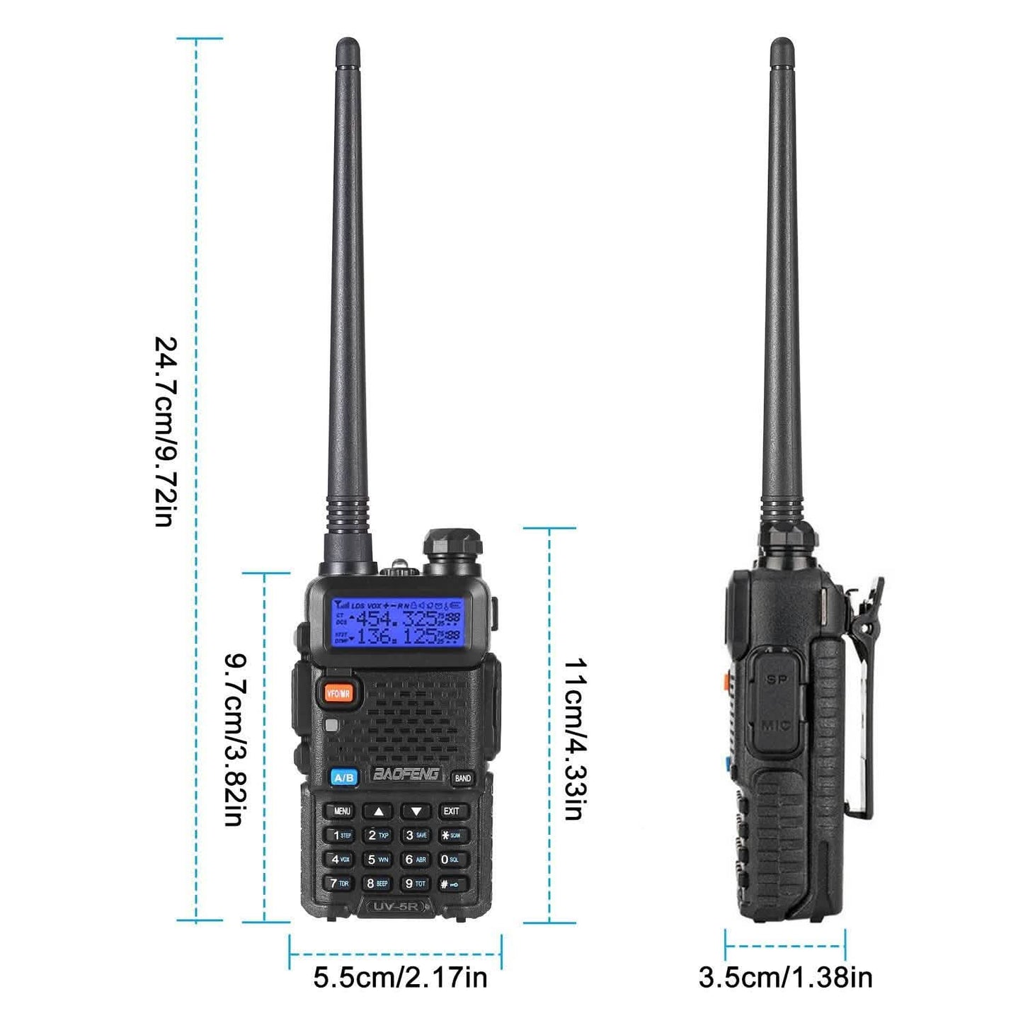 BaoFeng UV-5R 5W Walkie Talkie DailySale