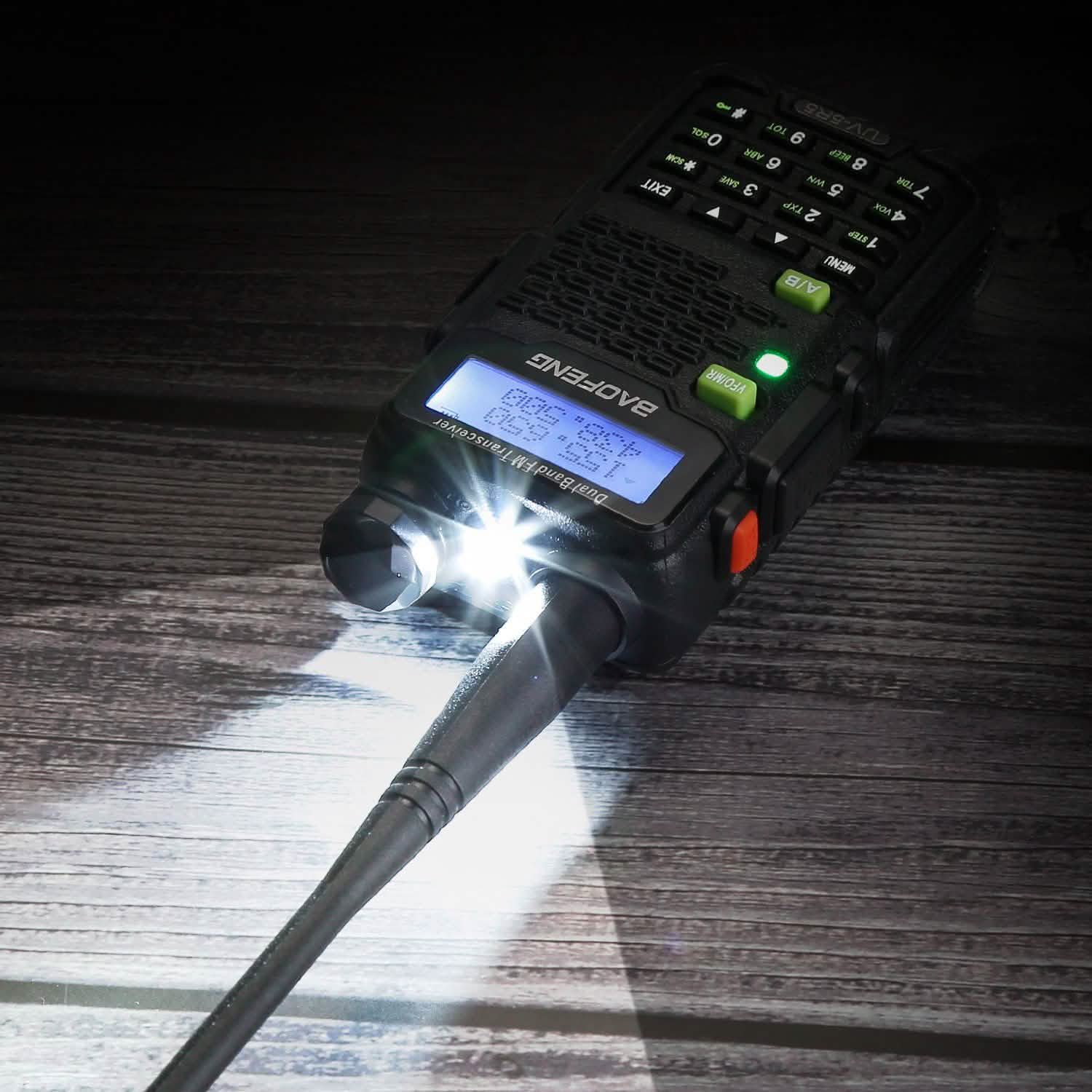 BAOFENG UV-5R5 VHF/UHF Dual Band Two Way Ham Radio Transceiver Walkie Talkie DailySale