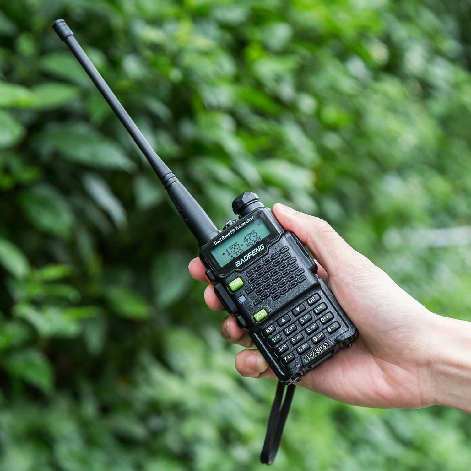BAOFENG UV-5R5 VHF/UHF Dual Band Two Way Ham Radio Transceiver Walkie Talkie DailySale