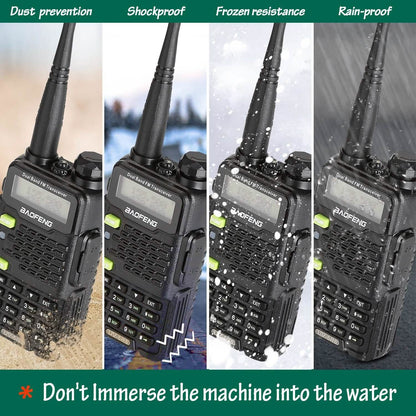 BAOFENG UV-5R5 VHF/UHF Dual Band Two Way Ham Radio Transceiver Walkie Talkie DailySale