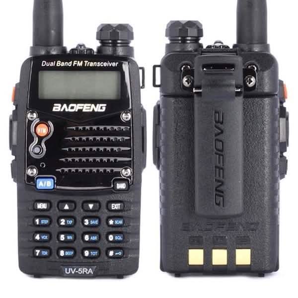 Baofeng UV-5RA V/UHF 136-174/400-520MHz Dual-Band Two-way Radio Walkie Talkies DailySale