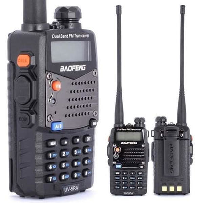 Baofeng UV-5RA V/UHF 136-174/400-520MHz Dual-Band Two-way Radio Walkie Talkies DailySale