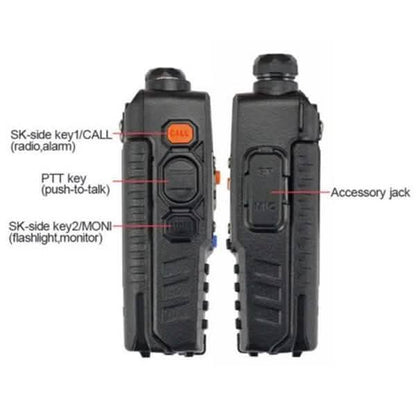 Baofeng UV-5RA V/UHF 136-174/400-520MHz Dual-Band Two-way Radio Walkie Talkies DailySale