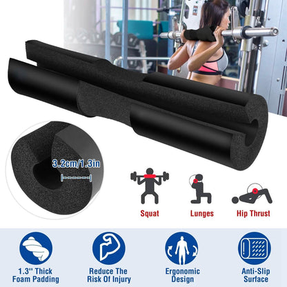 Barbell Pad Support Squat Bar Foam Cover DailySale