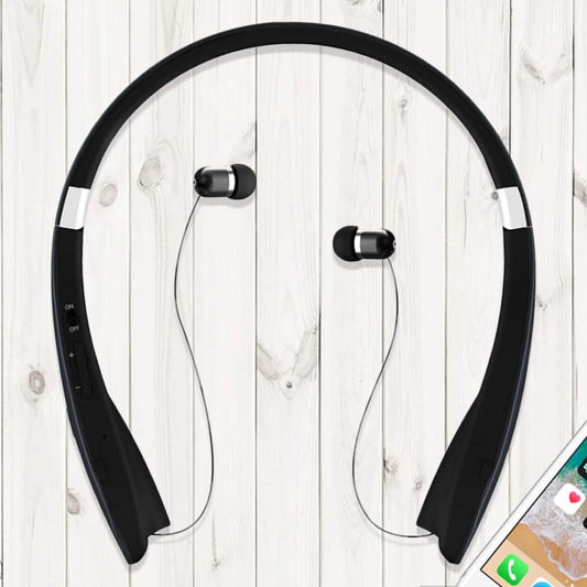 Kocaso Foldable Wireless Neckband Sweatproof Headset DailySale