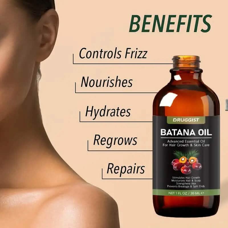 Batana Oil for Hair Growth with Argan Oil DailySale