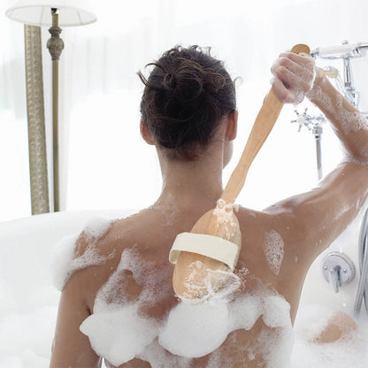 Bath Brush 15" Shower Body Back Scrubber DailySale