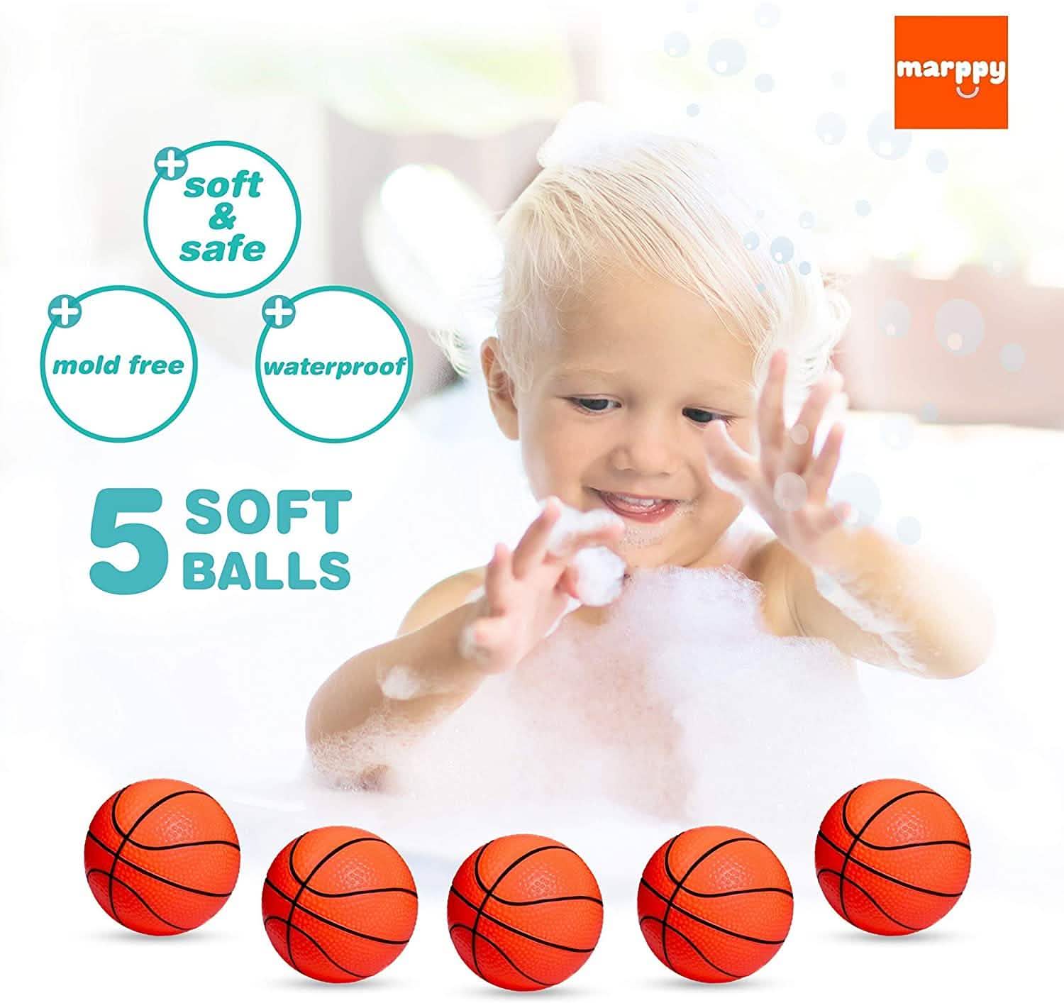 Bath Toy Basketball Hoop for Kids DailySale