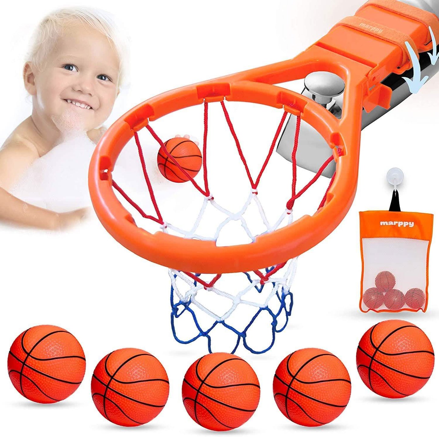 Bath Toy Basketball Hoop for Kids DailySale