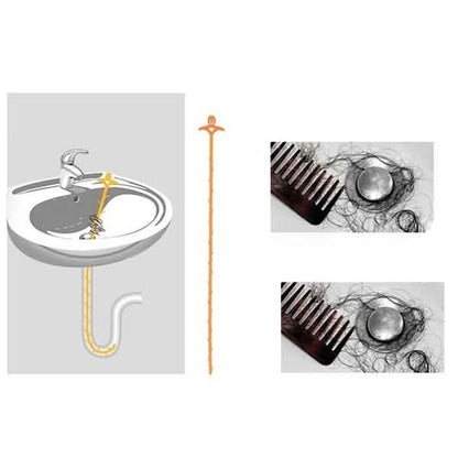 Bathroom Hair Sewer Filter Drain Cleaners DailySale
