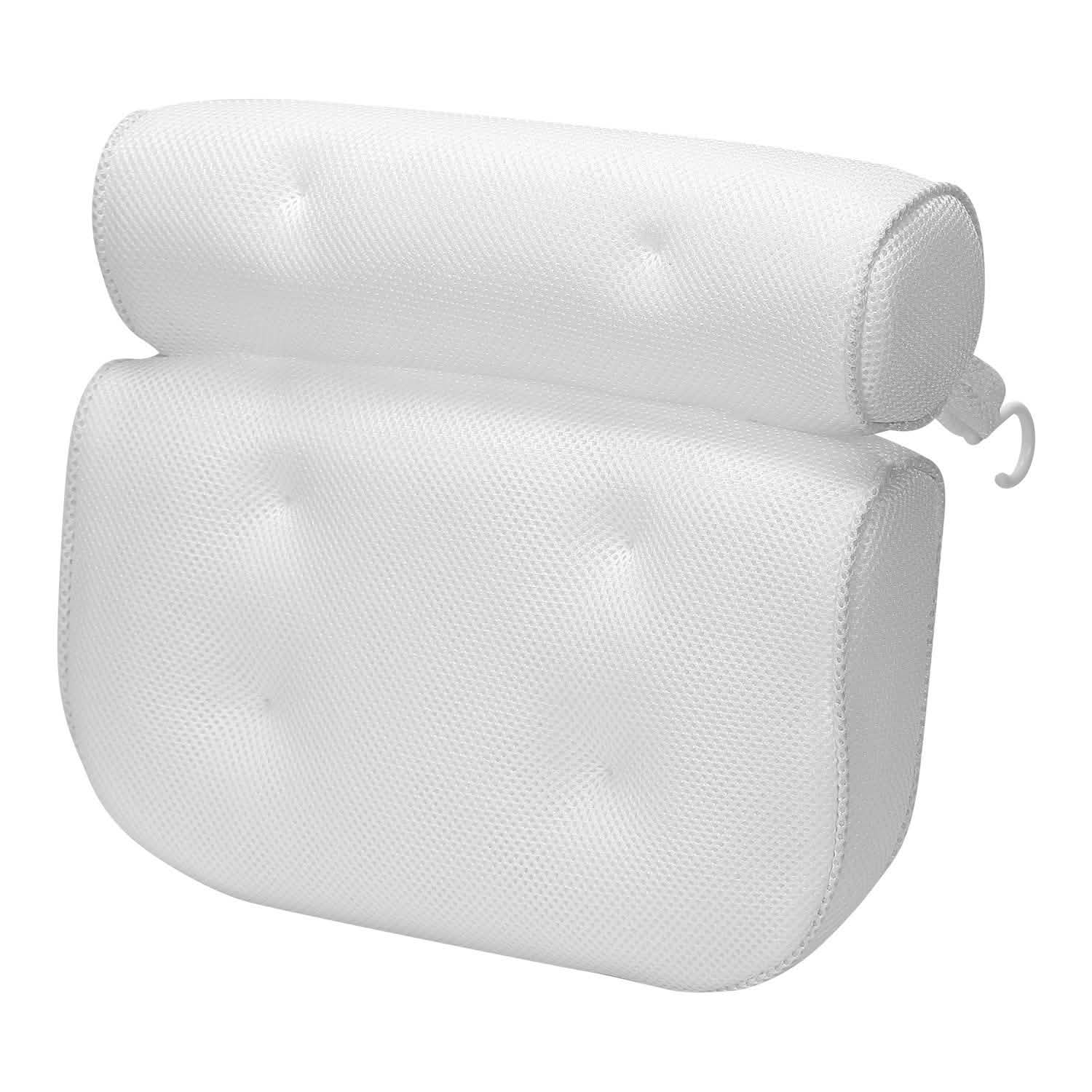 Bathtub Pillow Suction Cup Bath Pillow Air Mesh DailySale