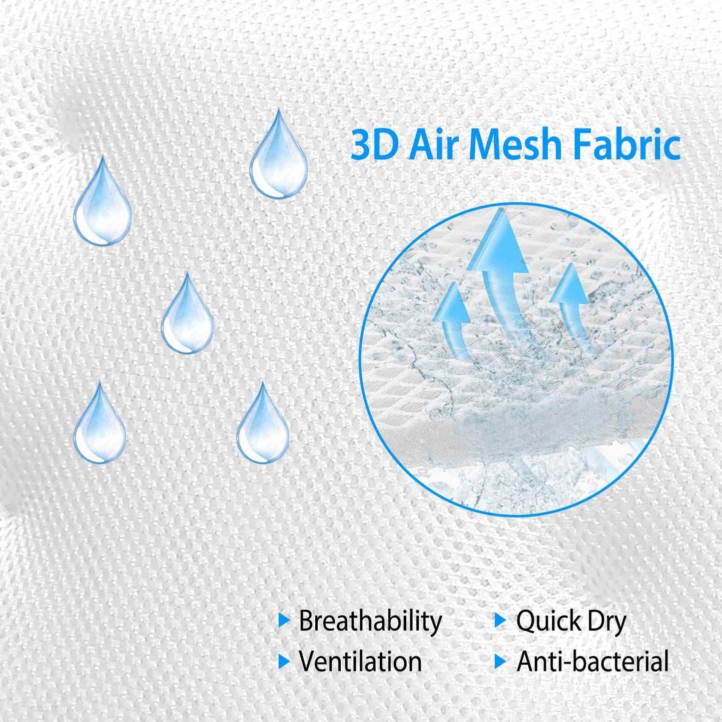 Bathtub Pillow Suction Cup Bath Pillow Air Mesh DailySale