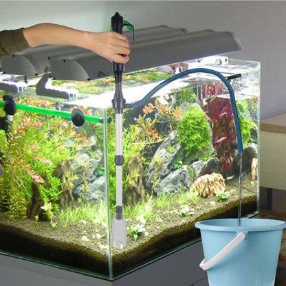 Battery-Operated Aquarium Vacuum Gravel Cleaner DailySale