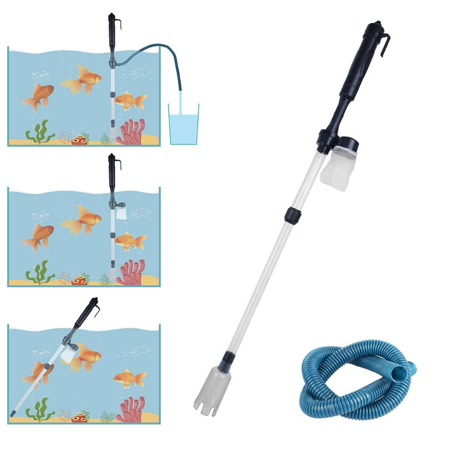Battery-Operated Aquarium Vacuum Gravel Cleaner DailySale