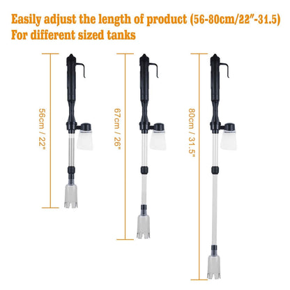 Battery-Operated Aquarium Vacuum Gravel Cleaner DailySale