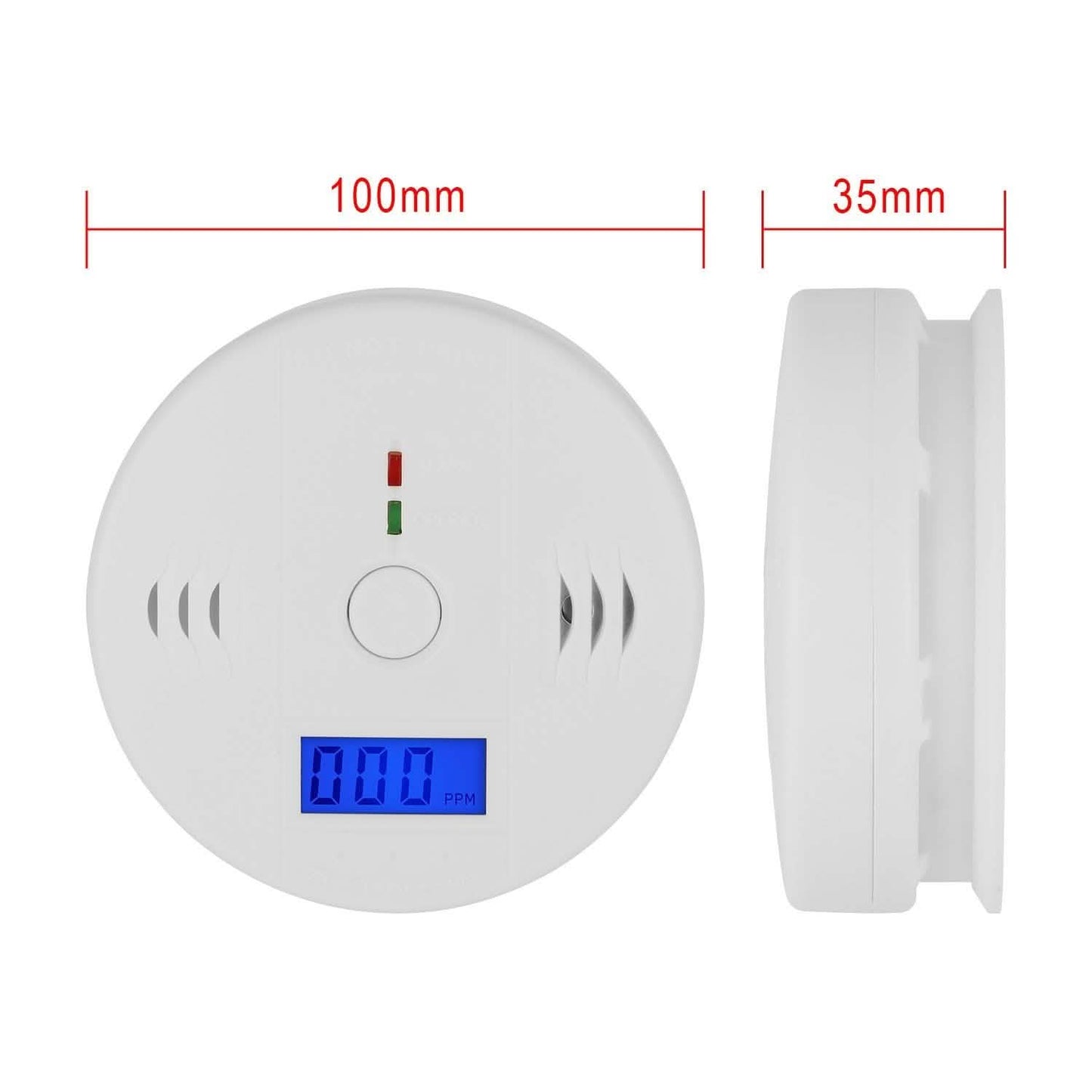 Battery Operated Carbon Monoxide Sensor Alarm DailySale