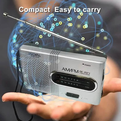 Battery Operated Portable AM/FM Radio DailySale