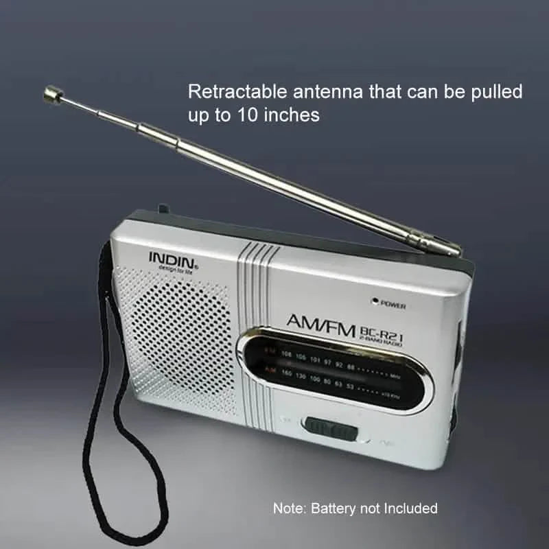 Battery Operated Portable AM/FM Radio DailySale