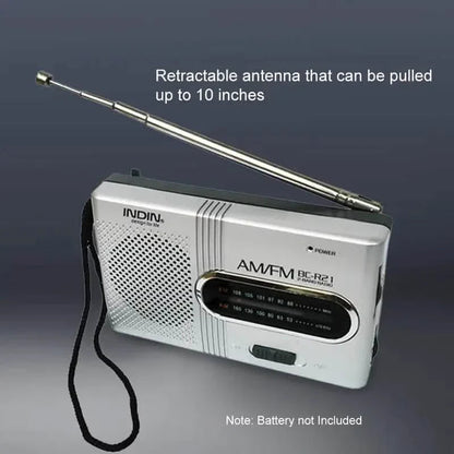 Battery Operated Portable AM/FM Radio DailySale