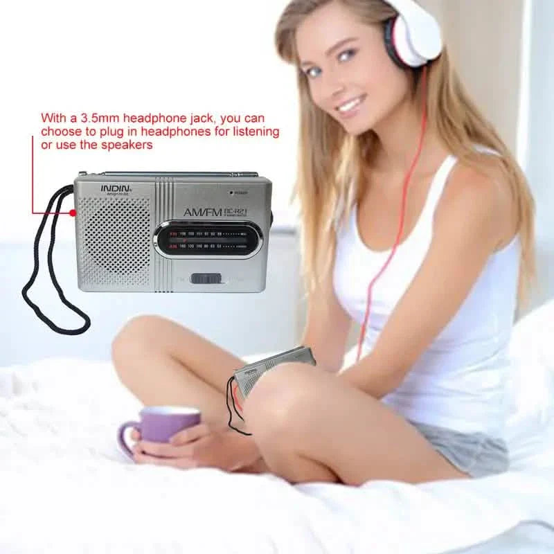 Battery Operated Portable AM/FM Radio DailySale