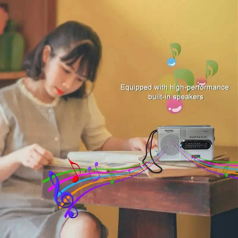 Battery Operated Portable AM/FM Radio DailySale