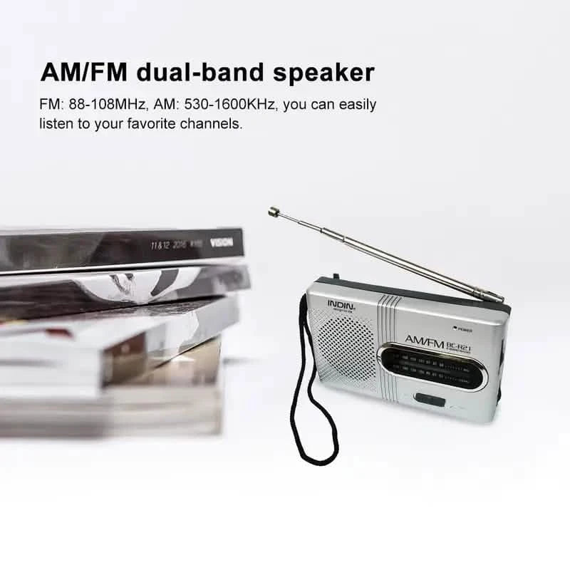 Battery Operated Portable AM/FM Radio DailySale