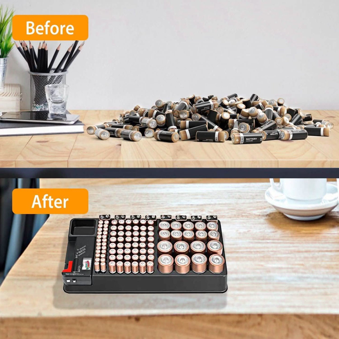 Battery Organizer Storage Case DailySale