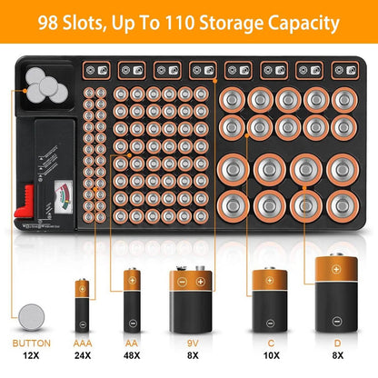 Battery Organizer Storage Case DailySale