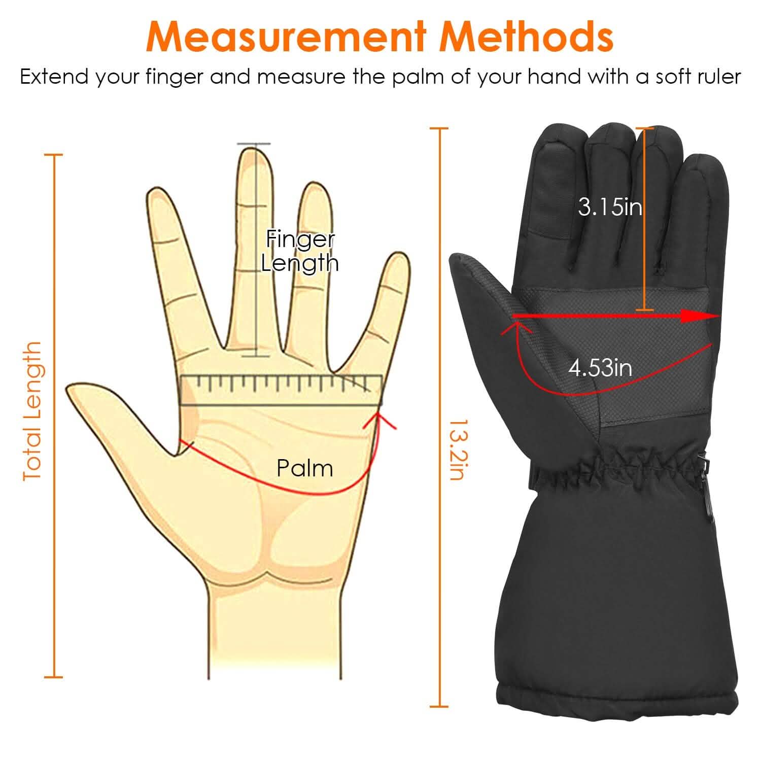 Battery Powered USB Touchscreen Thermal Gloves DailySale
