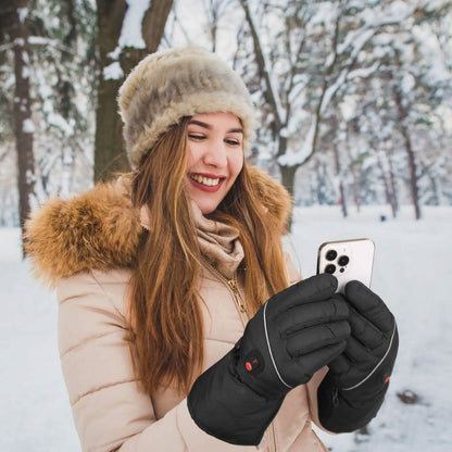 Battery Powered USB Touchscreen Thermal Gloves DailySale